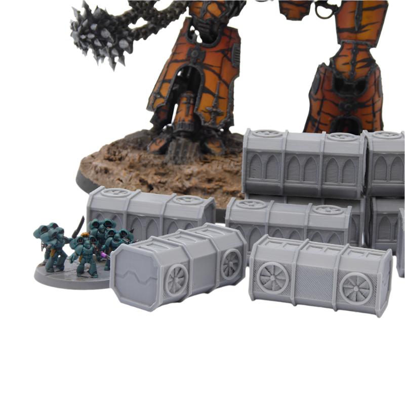 10x Supply Containers - Scatter Terrain