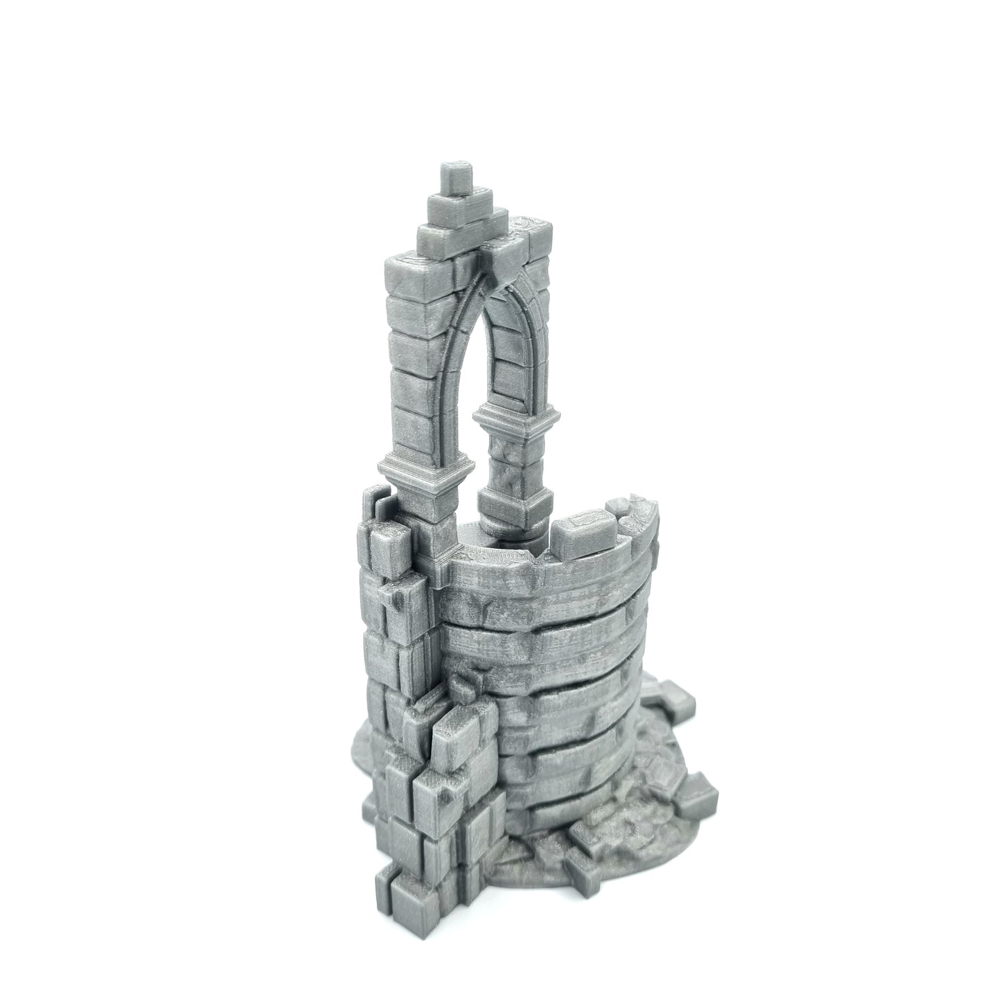 Ruined Small Tower Back View