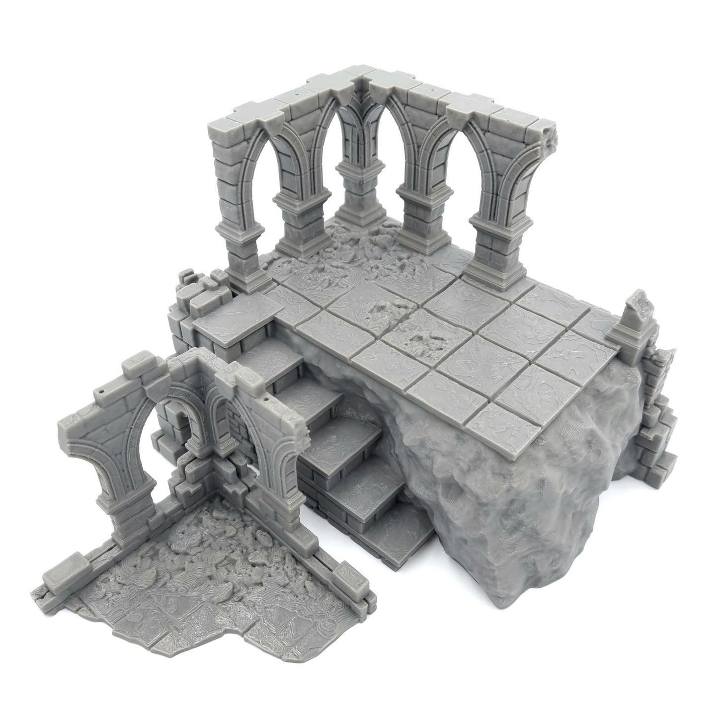 Battle Ruined Pillars Building QP3D