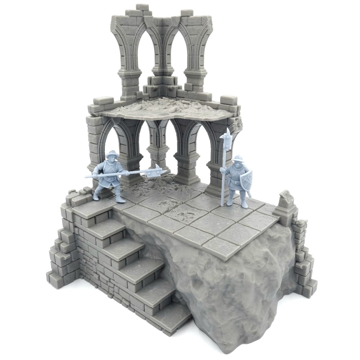 Battle Ruined Pillars Building