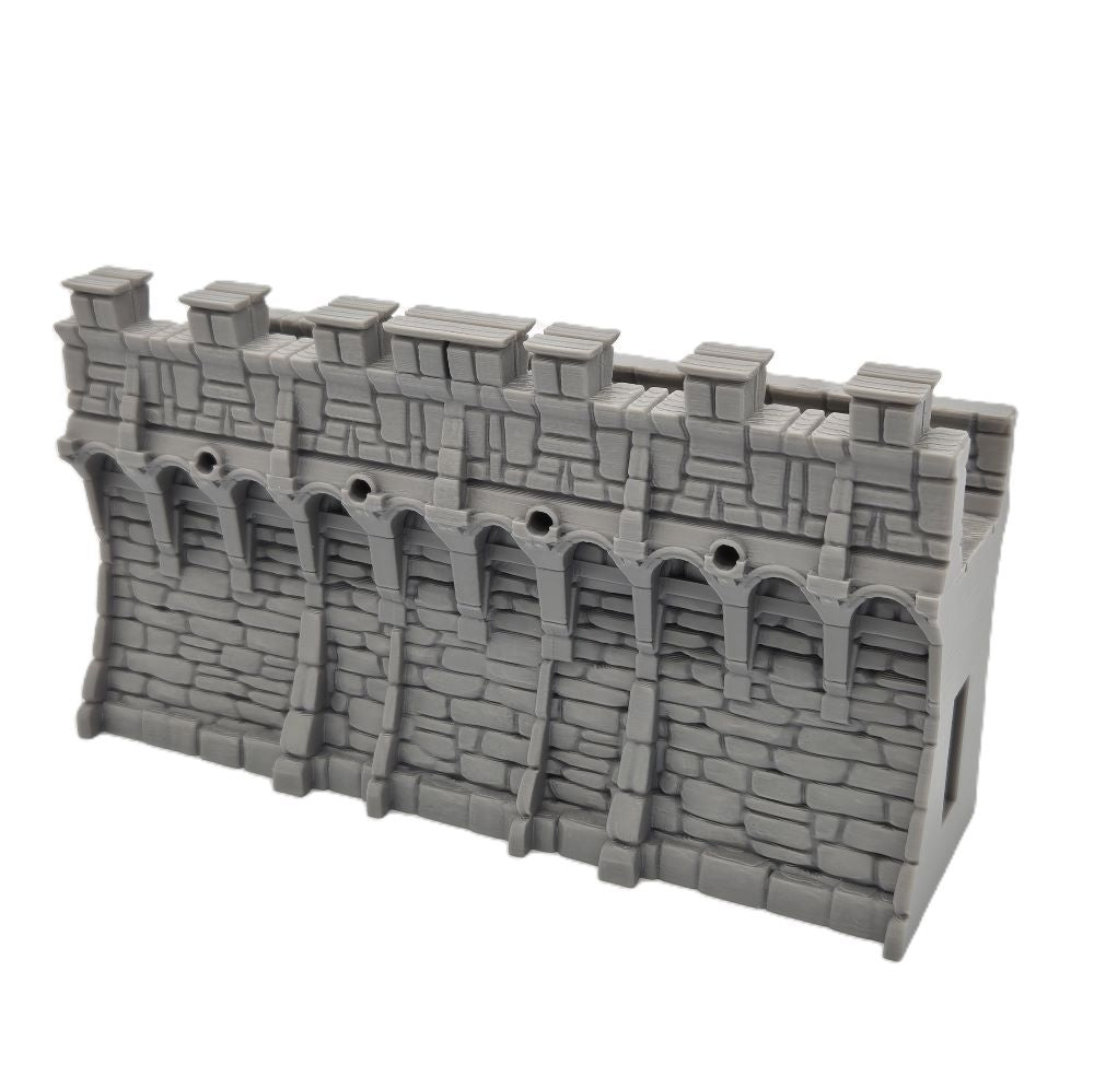 Castle Wall Battlement Long - MF