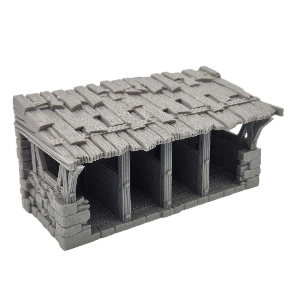 Castle Wall Battlement - Stable