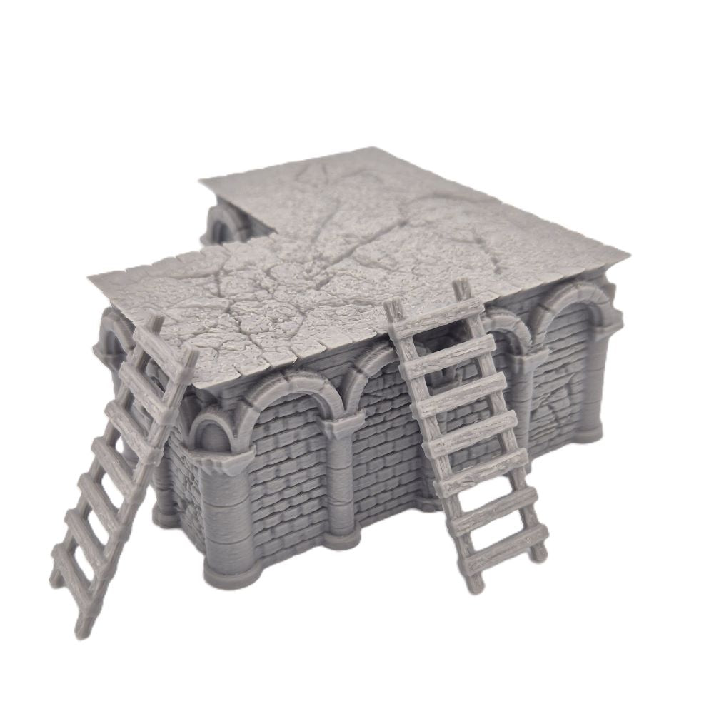 Ladders – Set of 5 – 28mm Tabletop Terrain | Modular Accessory