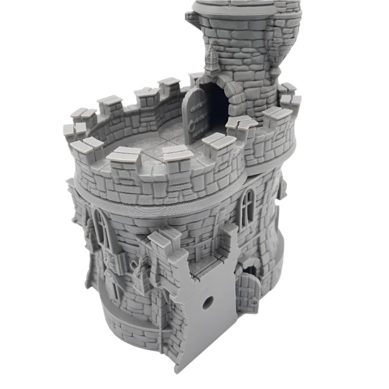 Barbican House Wall - Building with Modular Castle Wall Connection View 4