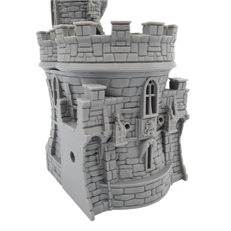 Barbican House Wall - Building with Modular Castle Wall Connection View 5