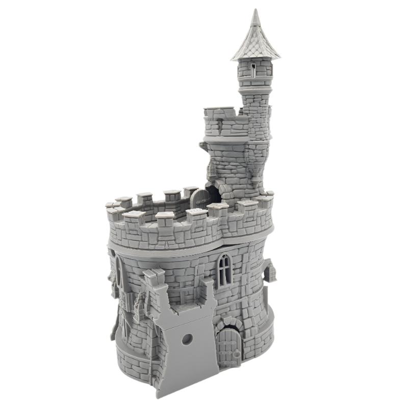 Barbican House Wall - Building with Modular Castle Wall Connection