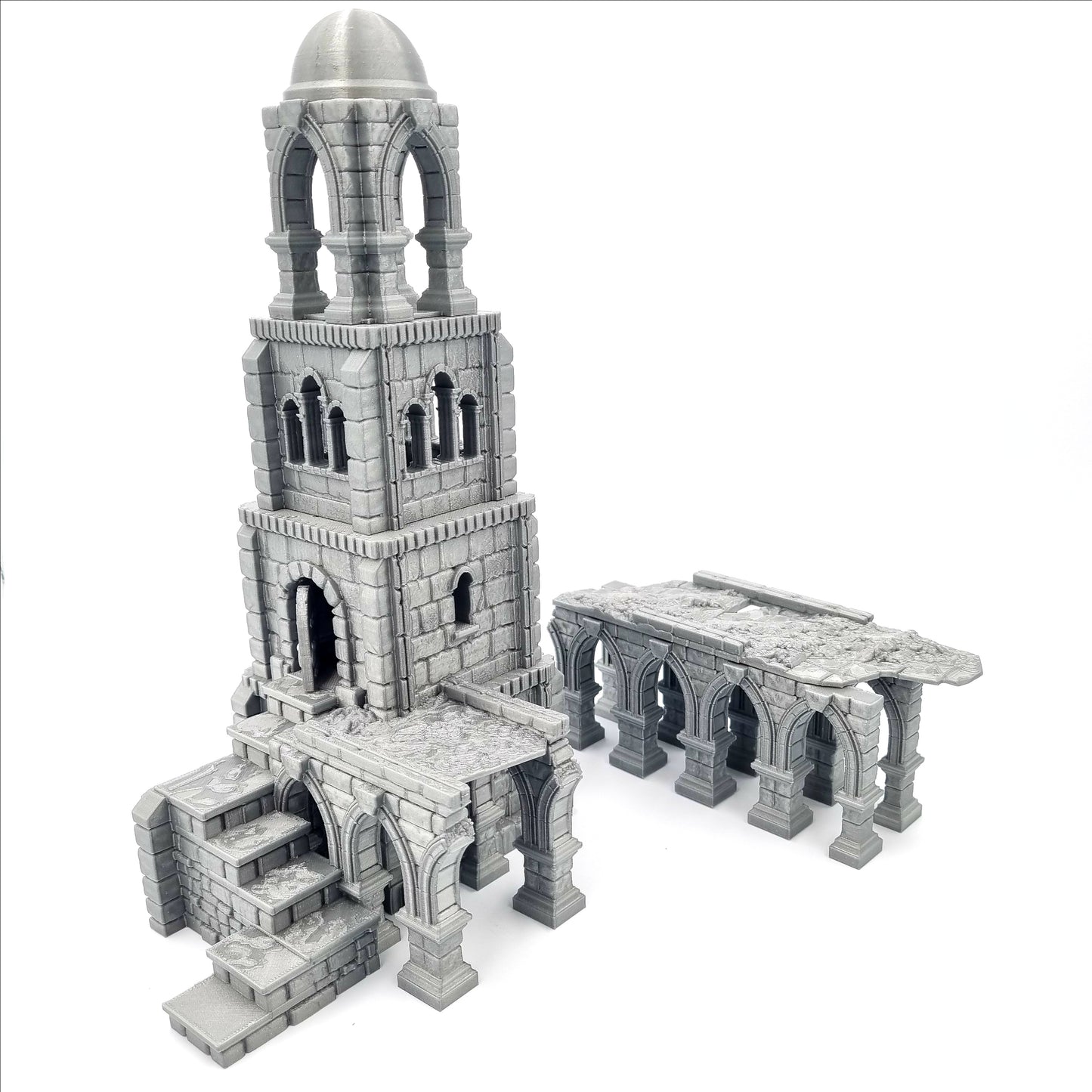 Battle Tower with Pillars Frostguard Ruins
