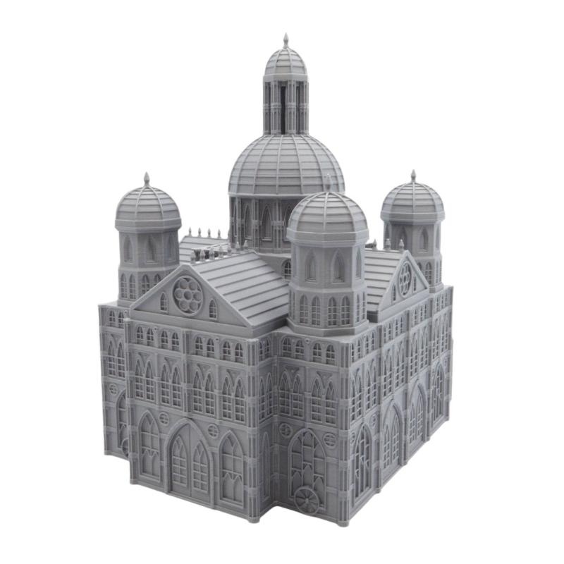Buildings Set 1 - Epic Sector Sanctuary Front Side View