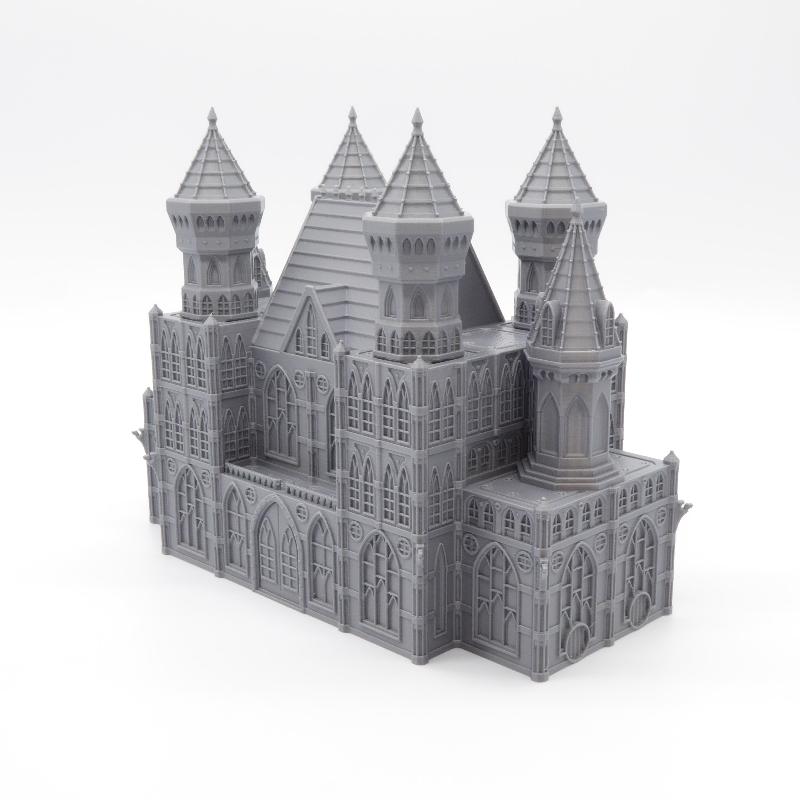 Buildings Set 3 - Epic Sector Sanctuary Front Side View