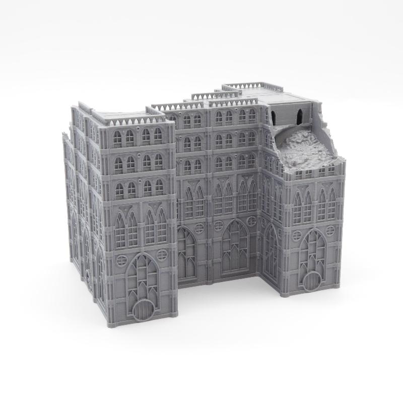 Buildings Set 3 - Epic Sector Sanctuary QP3D Wargames