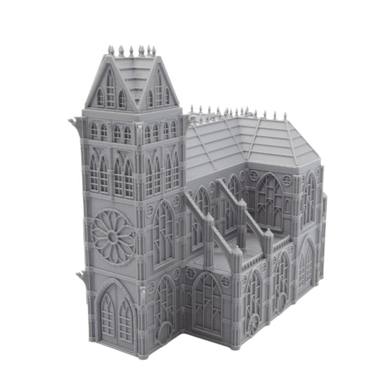 Buildings Set 3 - Epic Sector Sanctuary Side View