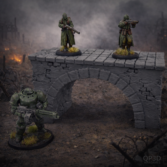 Trench Bridge – Byzantine Era 28mm Terrain | Modular Battlefield Scenery