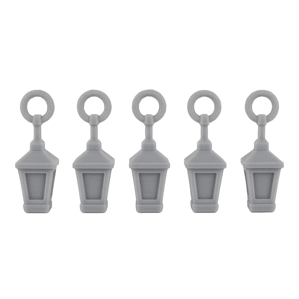 Historic European Hanging Lanterns Set | 16th–19th Century Building Accessories