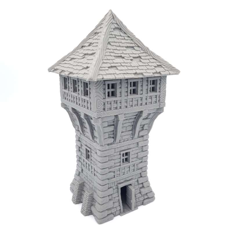Cottage Tower House Side View
