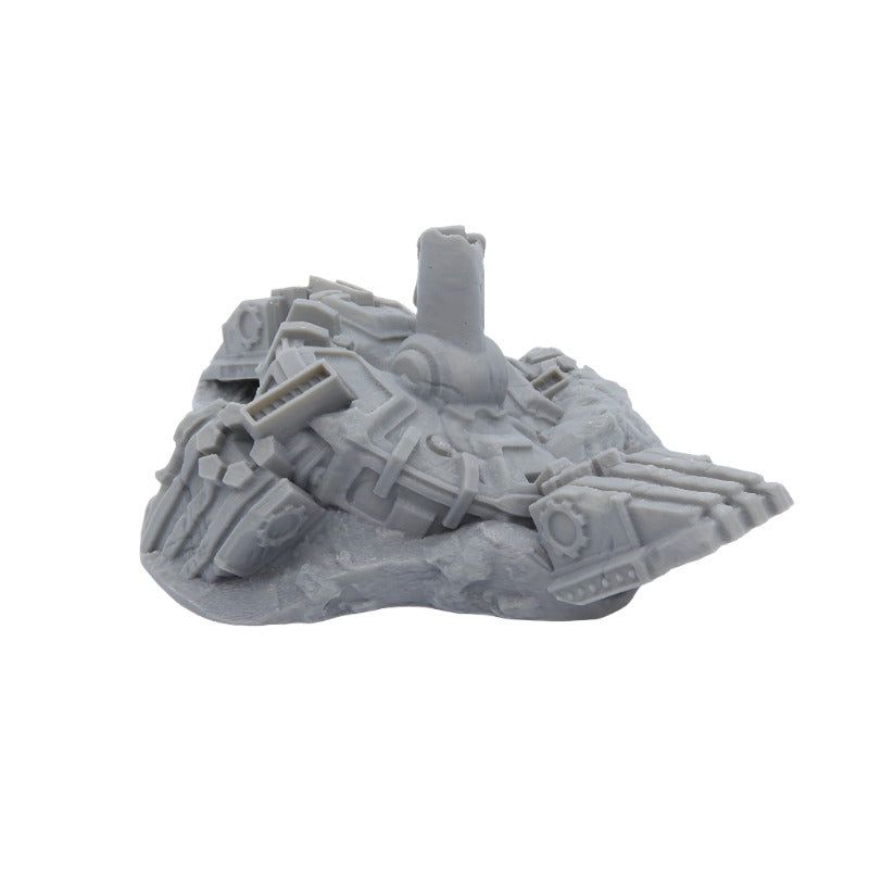 Destroyed Titan Foot Side View