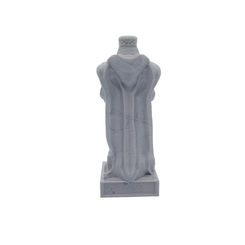 Dwarven Statue Back View
