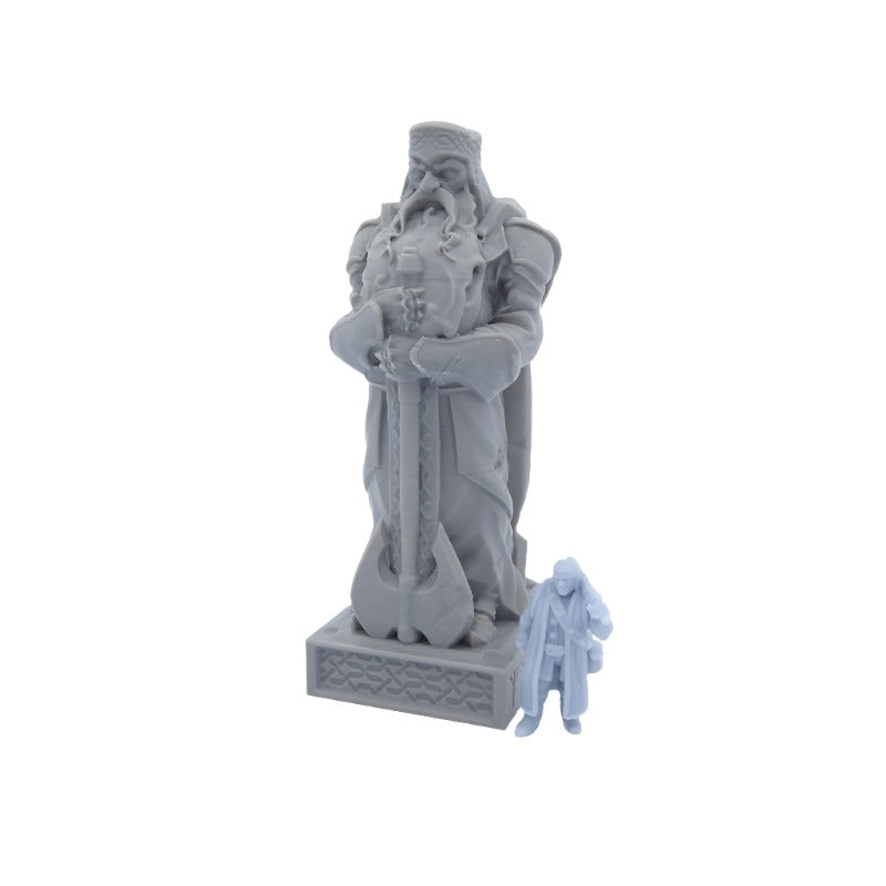 Dwarven Statue QP3D Wargames