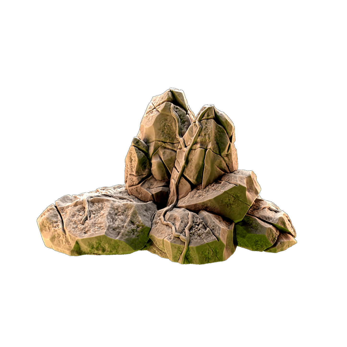 Jagged Rocks Scatter Terrain Small Rock