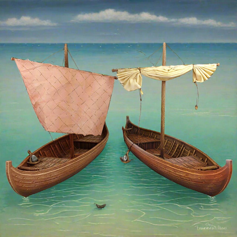 Knarr - Merchant Viking Ship Detailed View