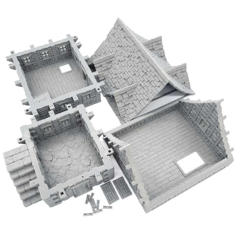 Large Cottage House v2 Full Model