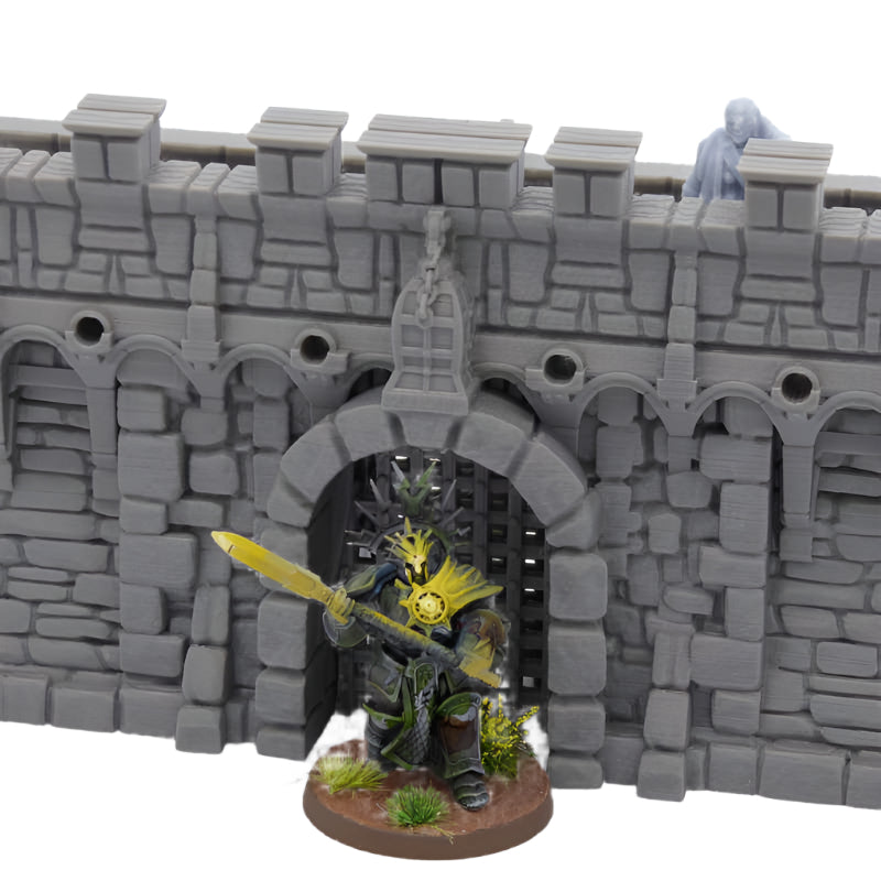 Castle Wall Gate - MF