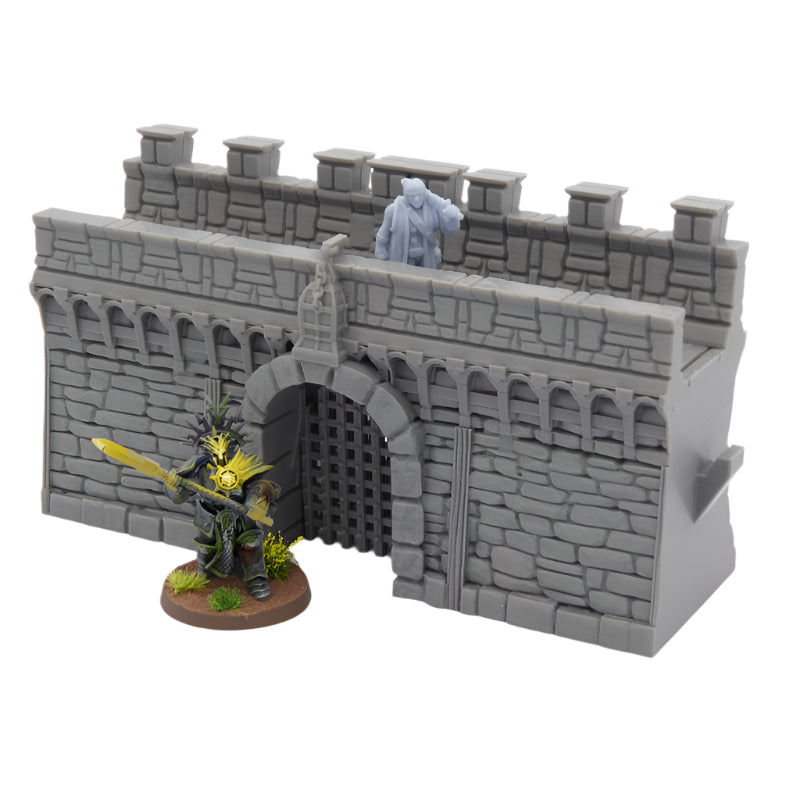 Castle Wall Gate - MF
