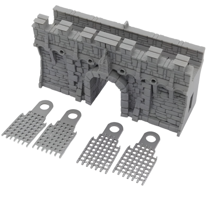 Castle Wall Gate - MF