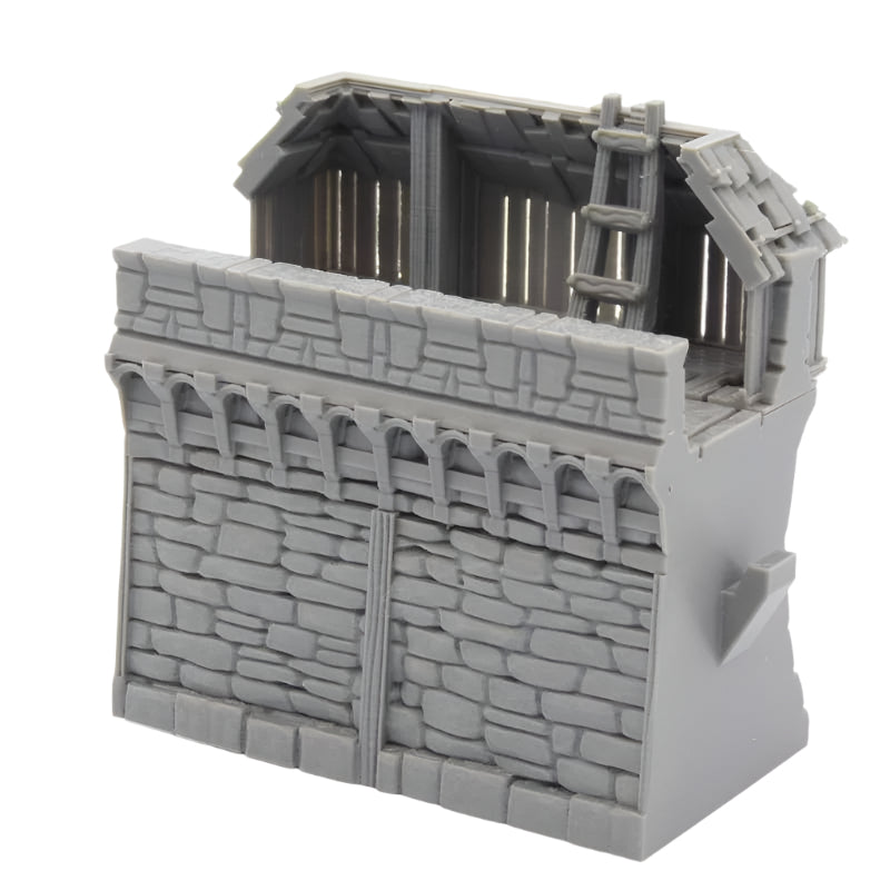 Hoarded Castle Wall - MF