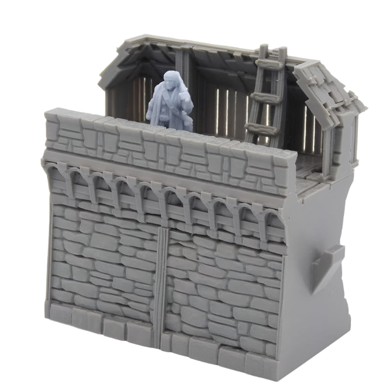 Hoarded Castle Wall - MF