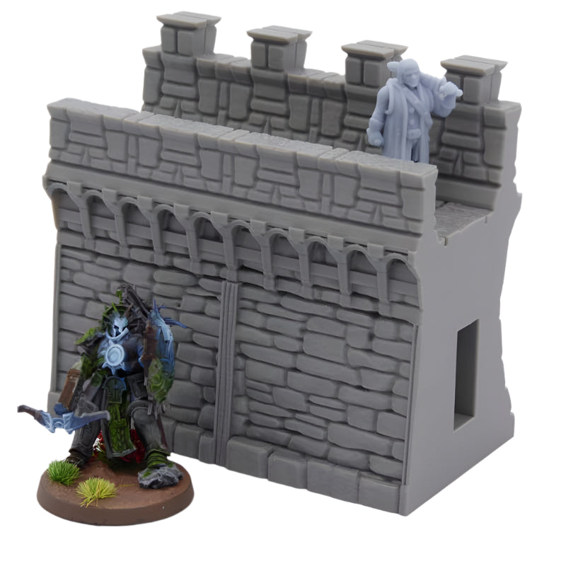 Castle Wall Battlement - FM