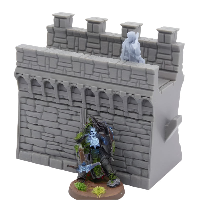 Castle Wall Battlement - MF