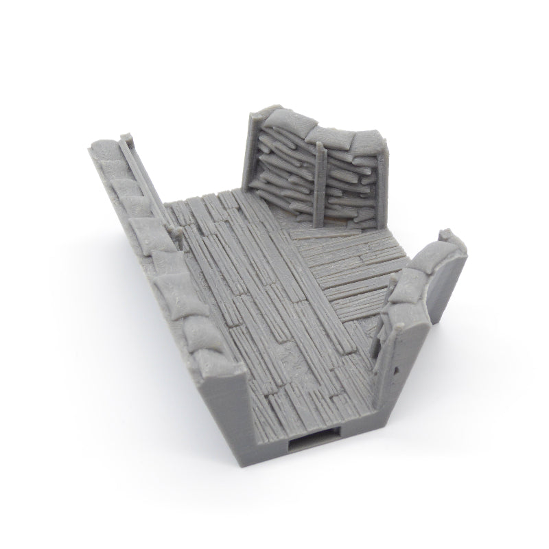 No Man’s Land trench system for Trench Crusade, Warhammer 40K, and Bolt Action