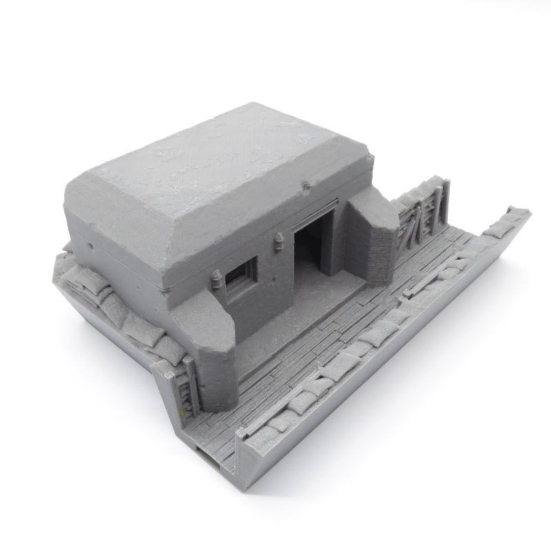 Modular trench system with bunker, perfect for grimdark and historical settings