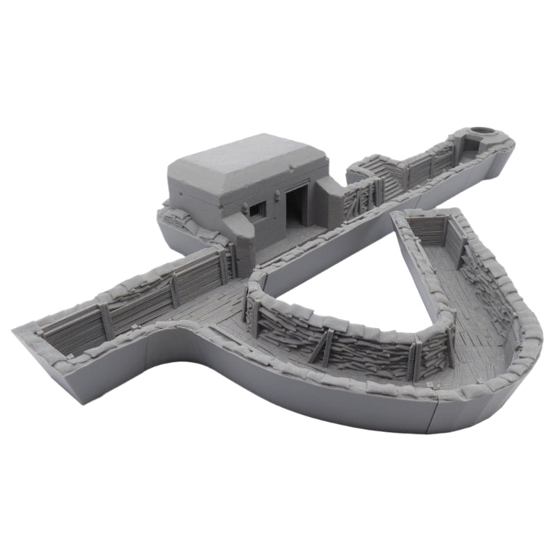 Small Modular Trench System prebuilt set, fully assembled with OpenLOCK connections