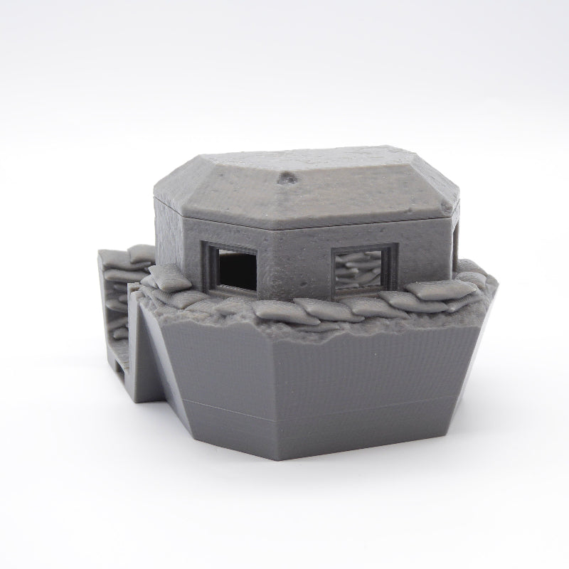 Realistic WW1 and WW2 battlefield trench terrain for miniature gaming