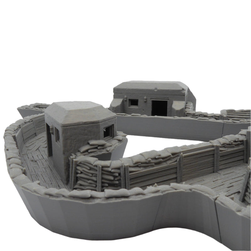 Prebuilt Modular Trench System set, fully assembled with OpenLOCK connections