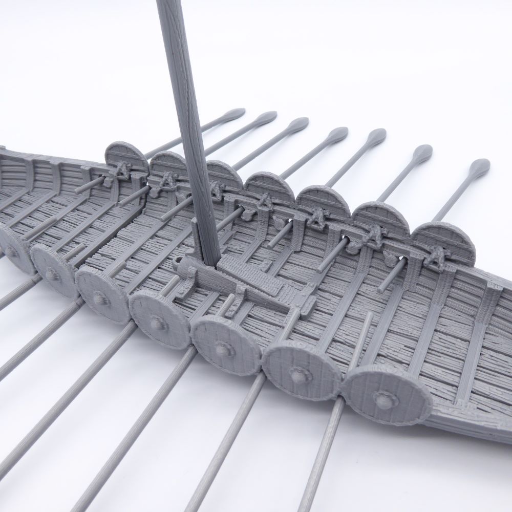 Snekkja - Viking Long Ship - 28–32mm Wargaming Terrain