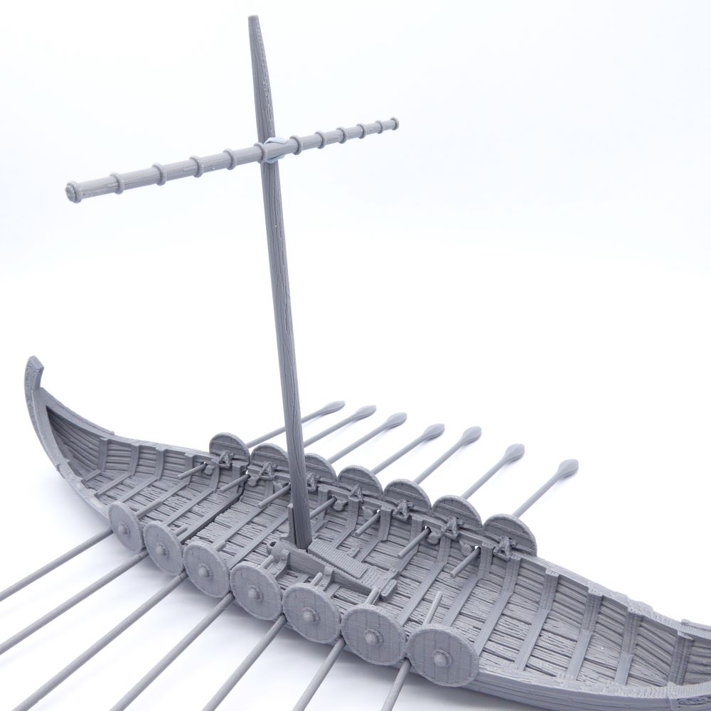 Snekkja - Viking Long Ship - 28–32mm Wargaming Terrain