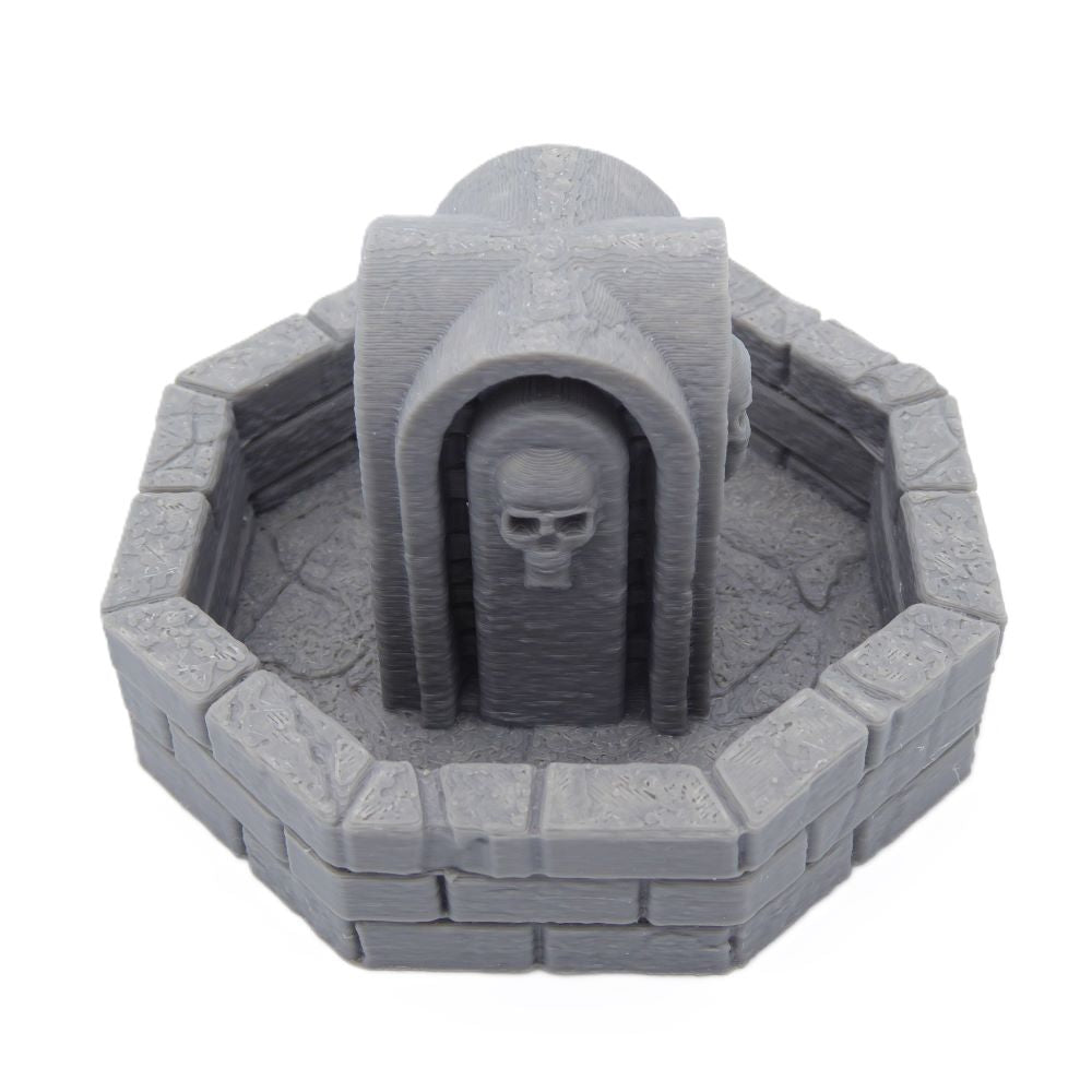 Byzantine Fountain – 28mm Fantasy Terrain | Tabletop Battlefield Scenery