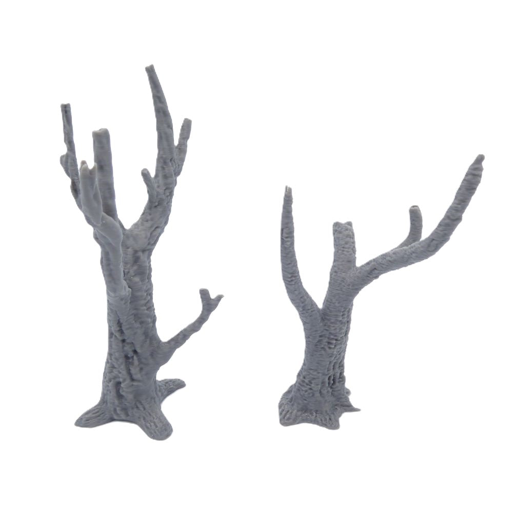 Dead Trees – Set of 2 – 28mm Tabletop Terrain | Battlefield Scatter Scenery