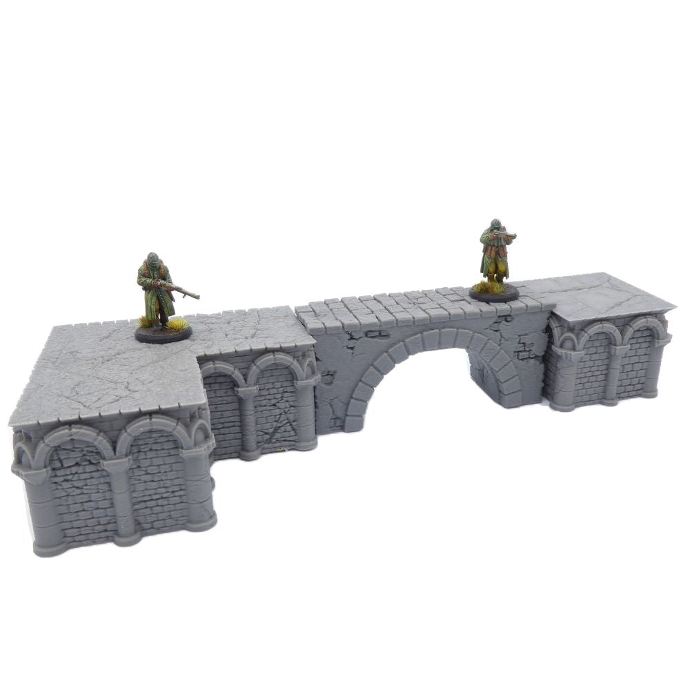 Trench Bridge – Byzantine Era 28mm Terrain | Modular Battlefield Scenery