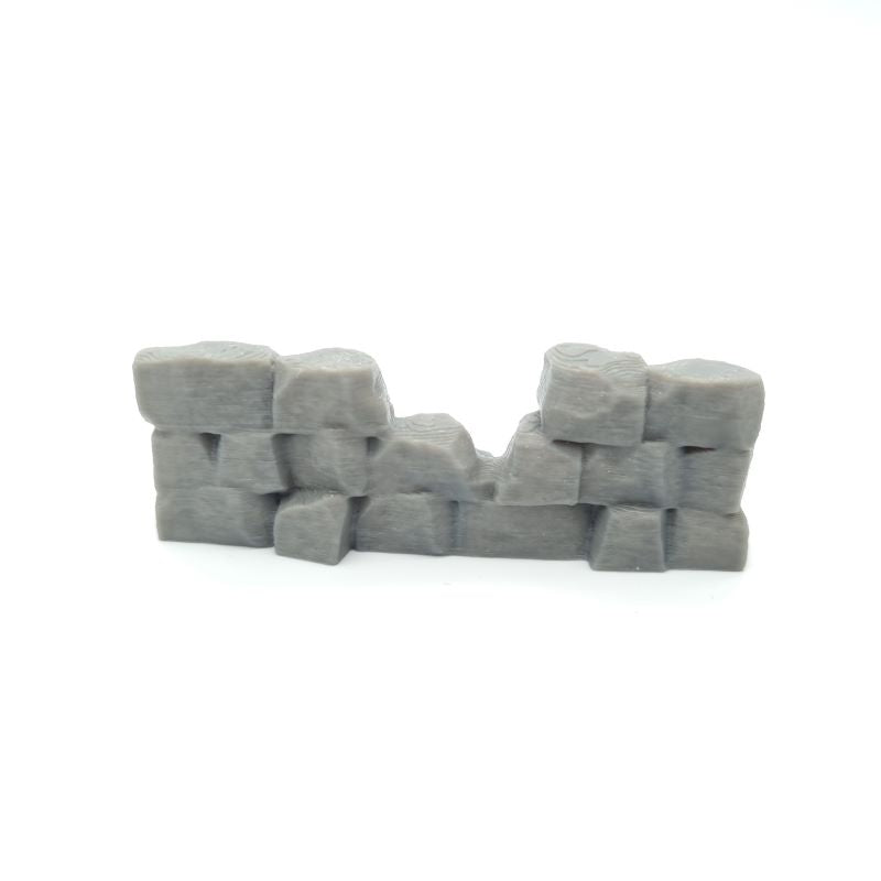 QP3D Wargames - Stone Wall Set x 1
