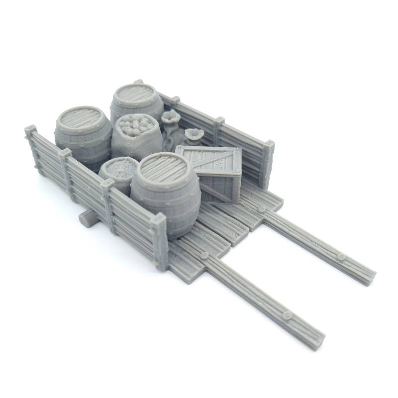 QP3D Wargames Merchant Carts