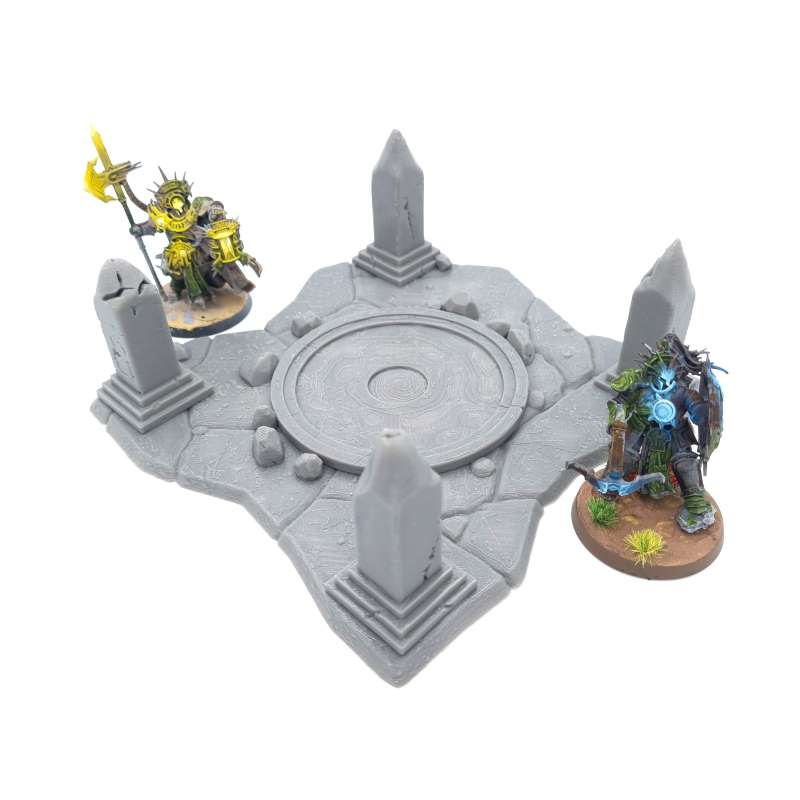 Ruined Fountain - Medieval Europe