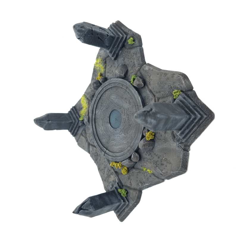 Ruined Fountain Top View