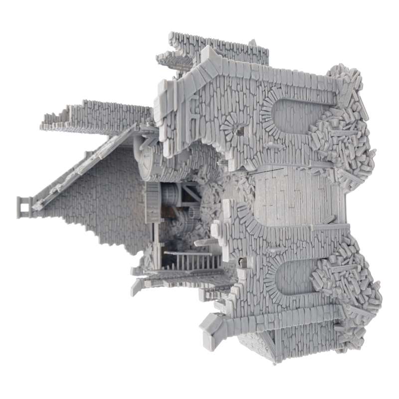 Ruined Moores Brewery Front View