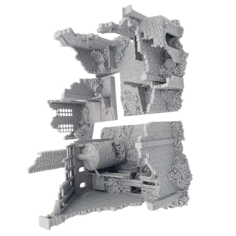 Ruined Moores Brewery QP3D