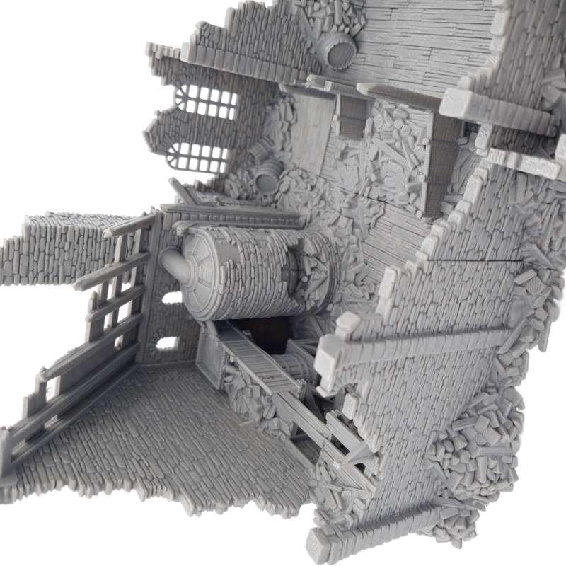 Ruined Moores Brewery Top View