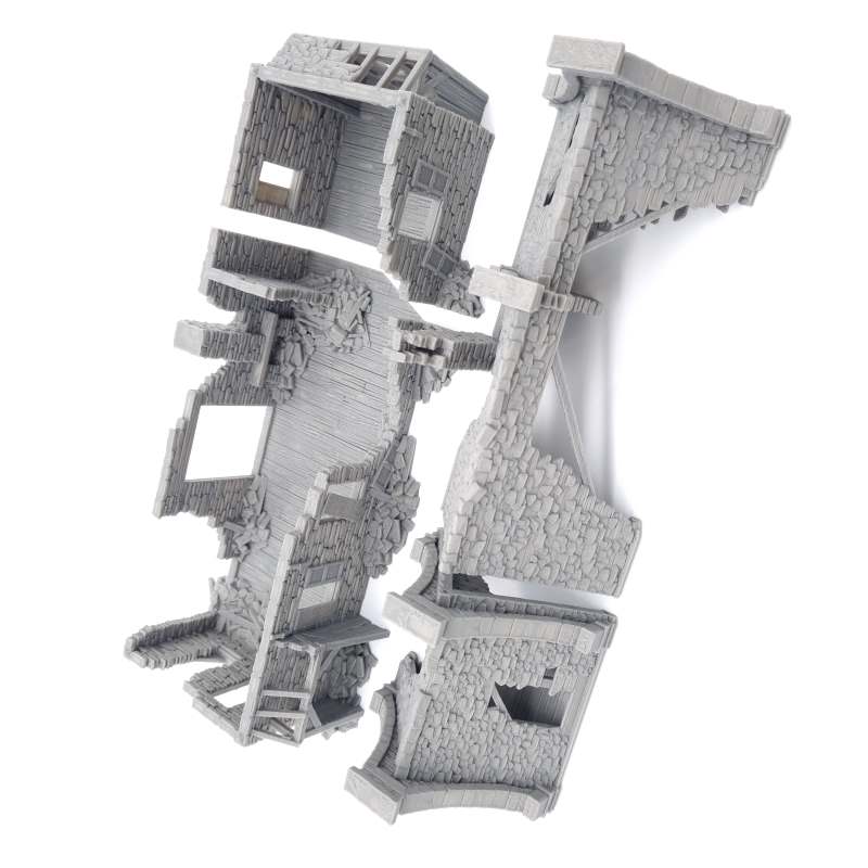 Ruined Moores Residence Top View