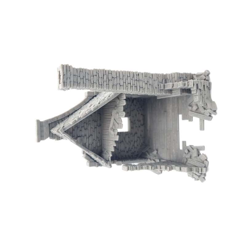 Ruined Steele Residence Front View
